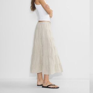 Aritzia Wilfred Bouquet Linen Skirt